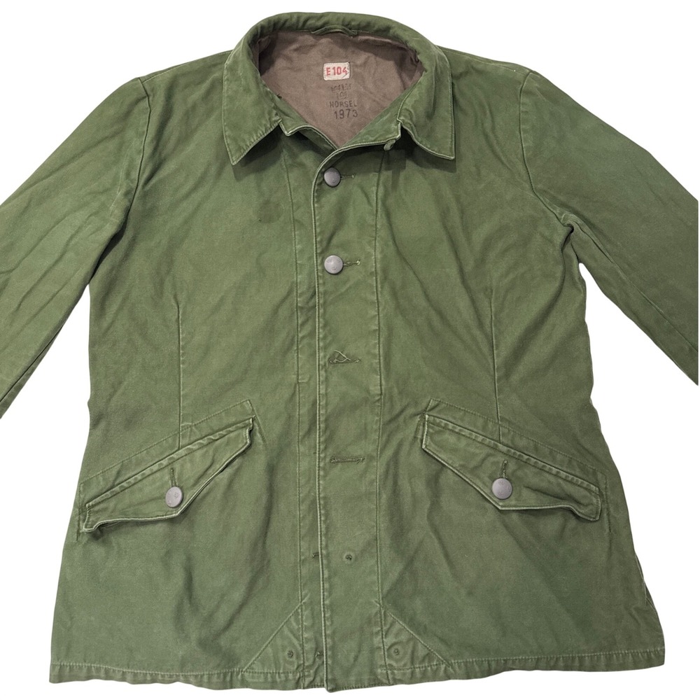 1973 vintage‎ Swedish Army M59 field jacket- Large